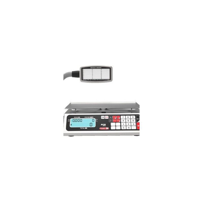 Bascula Comercial de Acero Inoxidable PCR40T-N
