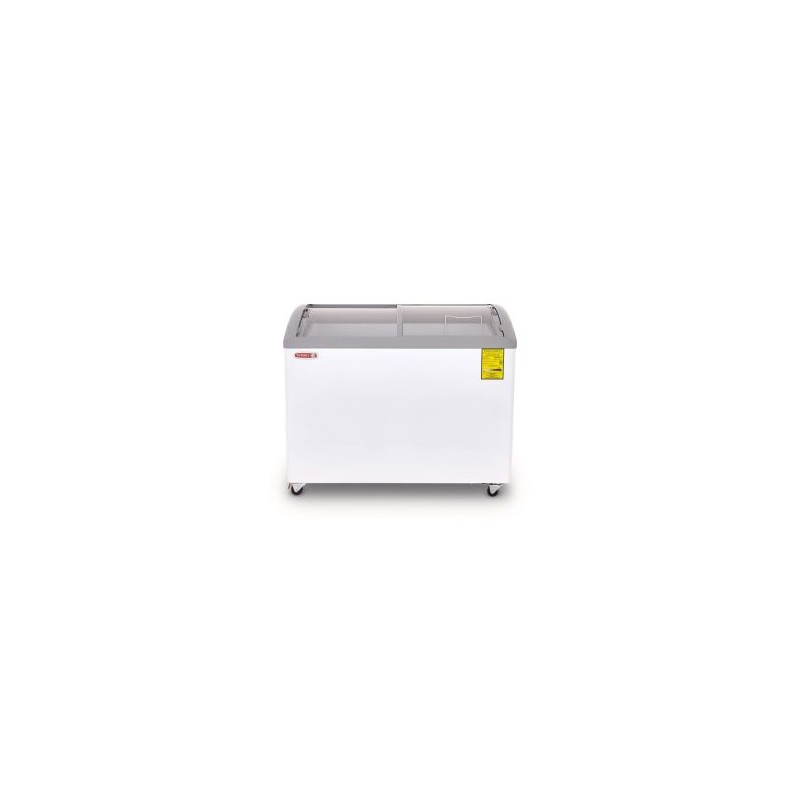 CONGELADOR HORIZONTAL TAPA DE CRISTAL CURVO 11 PIES CHC-110CR