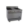 Estufa con 4 quemadores, horno y plancha de 1 pie CG-41P