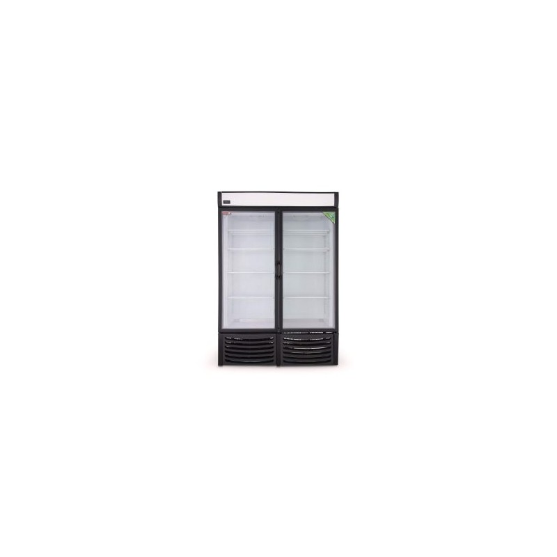 REFRIGERADOR VERTICAL EXHIBIDOR 2 PUERTAS 36 PIES R36L