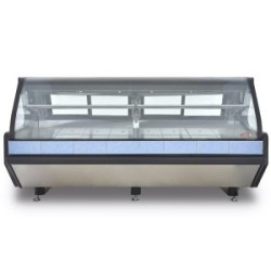 VITRINA EXHIBIDORA CARNICERA PREMIUM TEC250INOX