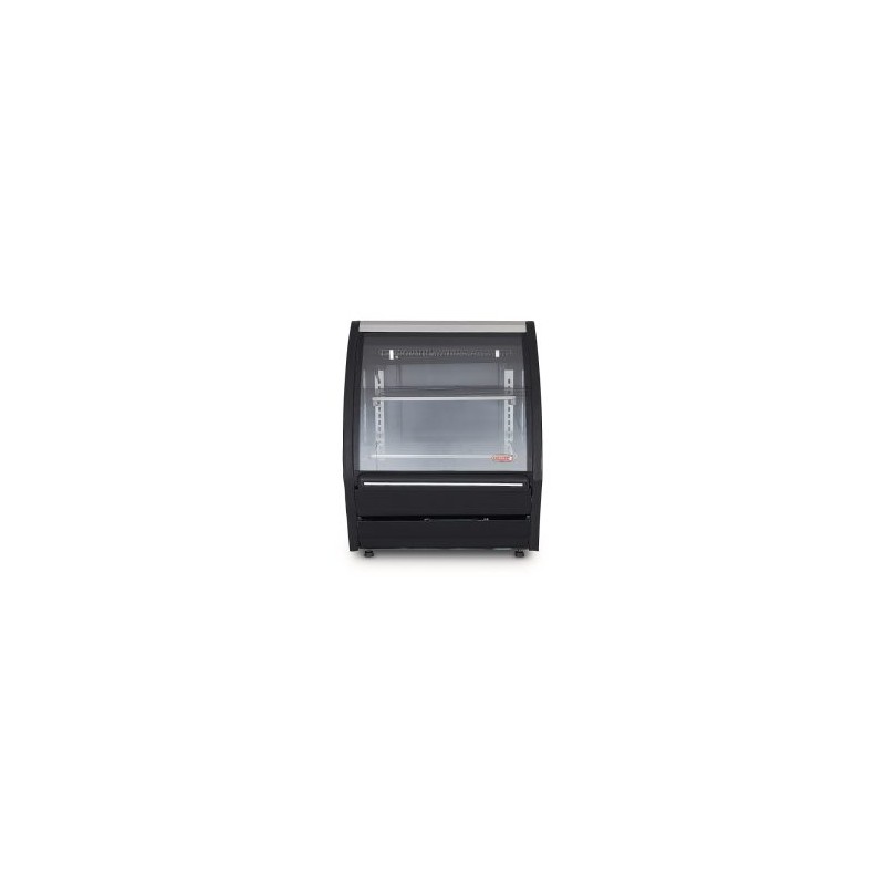 VITRINA EXHIBIDORA VIDRIO PLANO NEGRA DRD3-N