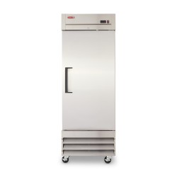 REFRIGERADOR VERTICAL PUERTA SÓLIDA 23 PIES ACERO INOXIDABLE  RVSA-23UI